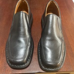 Black leather Alfani dress shoes